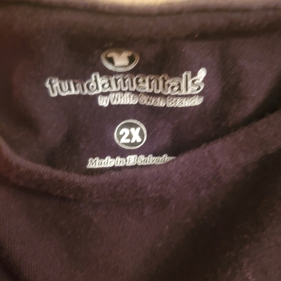 2XL fundamentals black tshirt - Picture 2 of 3